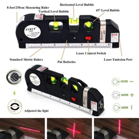 Laser Level Tape Measure Without Tripod