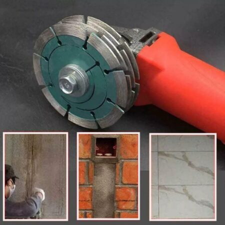 4inch Angle Grinder to Wall Chaser Adaptor- 4 blade wheel, M10 thread