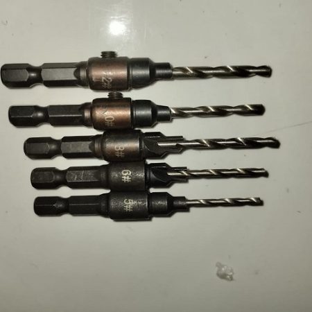Drill-Bit Countersink set for Wood