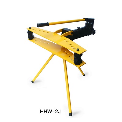 HHW-2J Manual Hydraulic Pipe Bender - 0.5 inch to 2inch Range