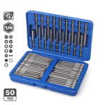 Long Screwdriver Bit Set - Magnetic, 50pcs