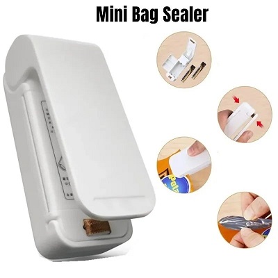 Mini Heat Sealer for Plastic Package Bags