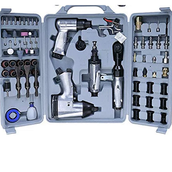 Professional Pneumatic Tool Set - 71pcs of air tools with Storage Case