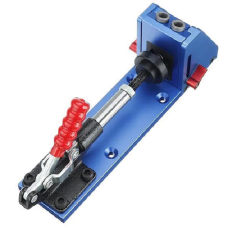 9.5mm Pocket Hole Jig Kit with In-built Clamp