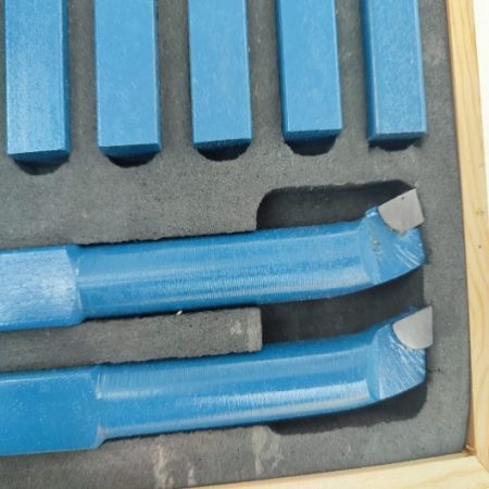 Metal Carbide Tip Lathe Cutting Tools Set - 11Pcs, 16x16mm