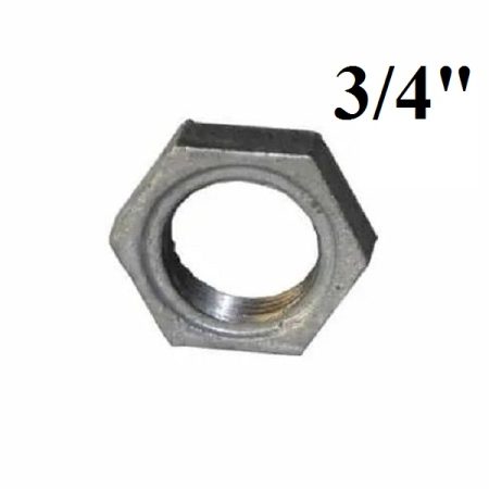 3/4 inch Galvanized Iron-GI Back Nut