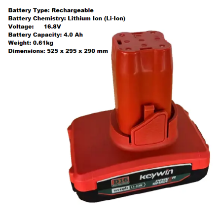 16.8V Battery Pack - 4.0Ah - Keywin BC1640