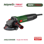 4.5inch Angle Grinder – 850W, 115mm-Keywin KW-WS750