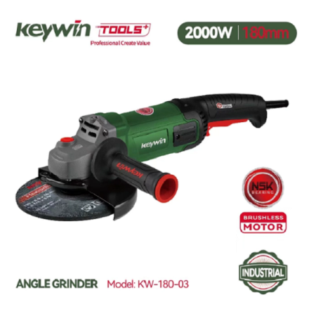 7inch Angle Grinder – 2000W, 180mm Keywin KW-180-03