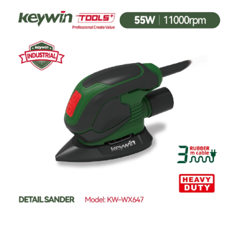 Electric Orbital Sander - 55W - Keywin KW-WX647