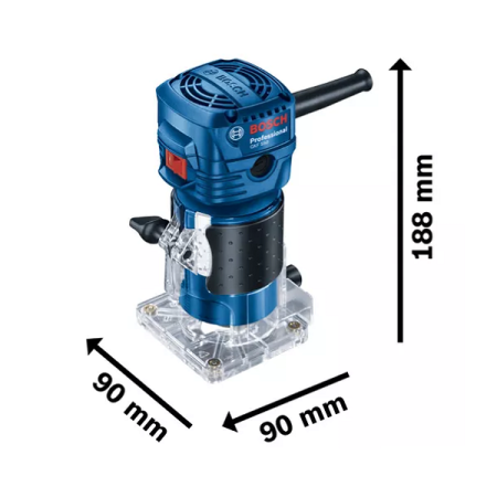 6mm Palm Router - 550W- Bosch GKF 550