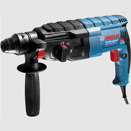 Professional Rotary Hammer with SDS plus and Carrying Case - 790W - Bosch GBH 2-24 DRE