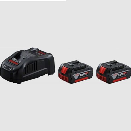 18V Battery Pack & Quick Charger Starter Set - 2 x GBA 18V 5.0Ah + GAL 1880 CV