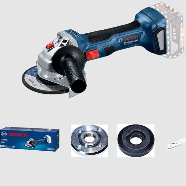 4½ inch Cordless Angle Grinder - 18V, 115mm - Bosch GWS 180-LI