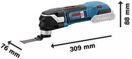 Cordless Multi-Cutter - Bosch GOP 18V-28