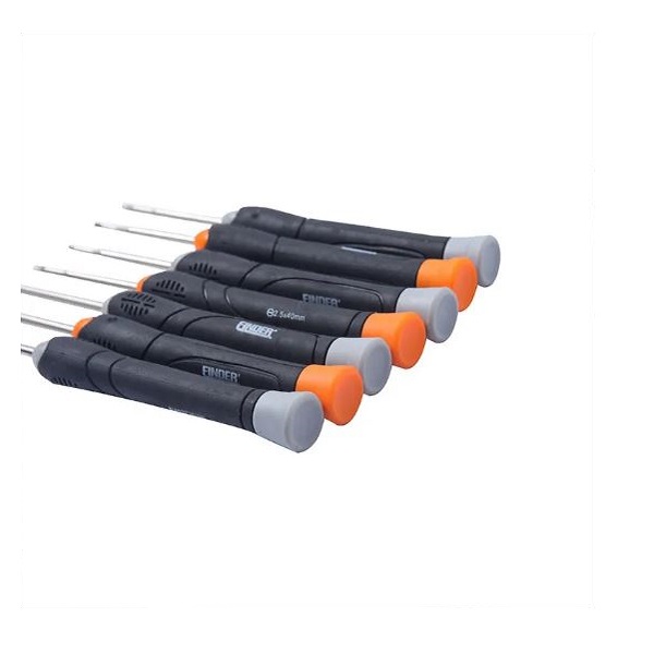 12PCS Screwdriver Set - SL1.5x40,SL2.0x40,SL2.5x40,SL3.0x40,PH000x40,PH00x40,PH0x40,T6x40,T7x40,T8x40,T9x40,T10x40 - Finder 193039