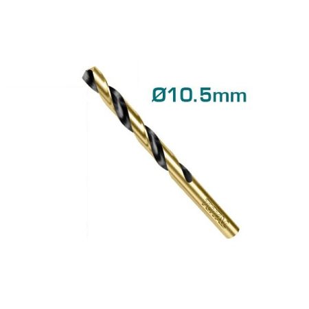 10.5mm HSS Drill Bit - TOTAL TAC101053