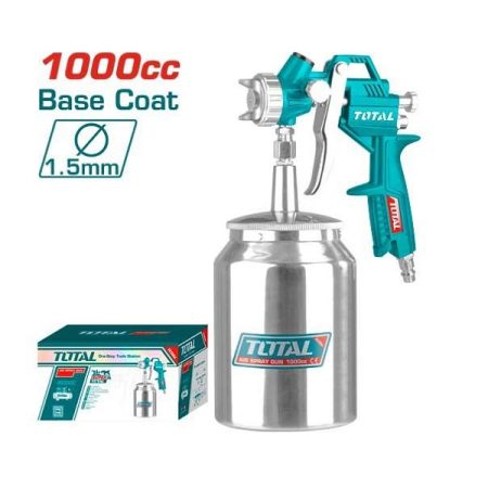 1000cc Air Spray Gun (3-4bar) - Total TAT11001