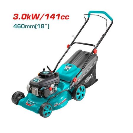 18inch Gasoline Lawn Mower -460mm, 141cc, 4HP- TOTAL TGT141181