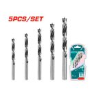 5 Pcs Wood Drill Bits Set - TOTAL TACSD7055