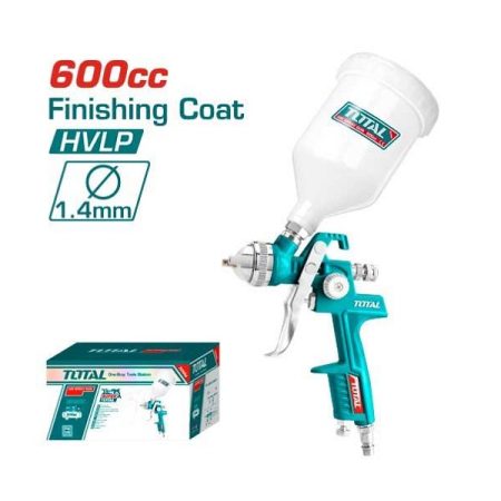 600cc Air Spray Gun (2-3.5bar) - Total TAT10601