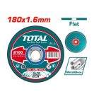 7 inch (180mm) Abrasive Metal Cutting Disc - TOTAL TAC2161801