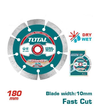 7 inch (180mm) Dry Diamond Disc - TOTAL TAC2111803