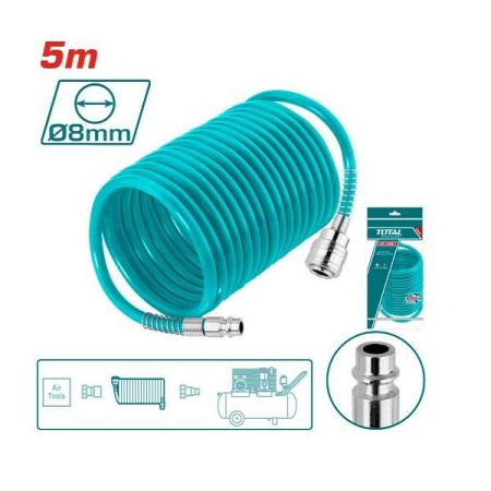 8mm x 5M Air Hose- Total THT11051