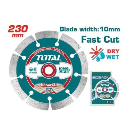 9 inch (230mm) Dry Diamond Disc - TOTAL TAC2111803