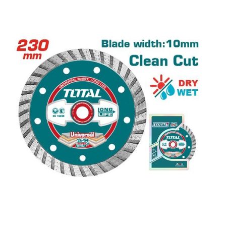 9 inch (230mm) Turbo Diamond Disc - TOTAL TAC2132303