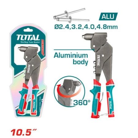 10.5 inch Hand Riveter -360° Swivel Head- TOTAL THT32106