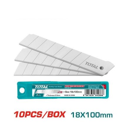 10 Pcs 18mm Knife Blades Set - TOTAL THT519112