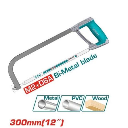 12 inch Hacksaw Frame - 300mm - TOTAL THT54166