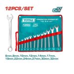 12pcs Combination Spanner Set (6-32mm) - TOTAL THT1022122