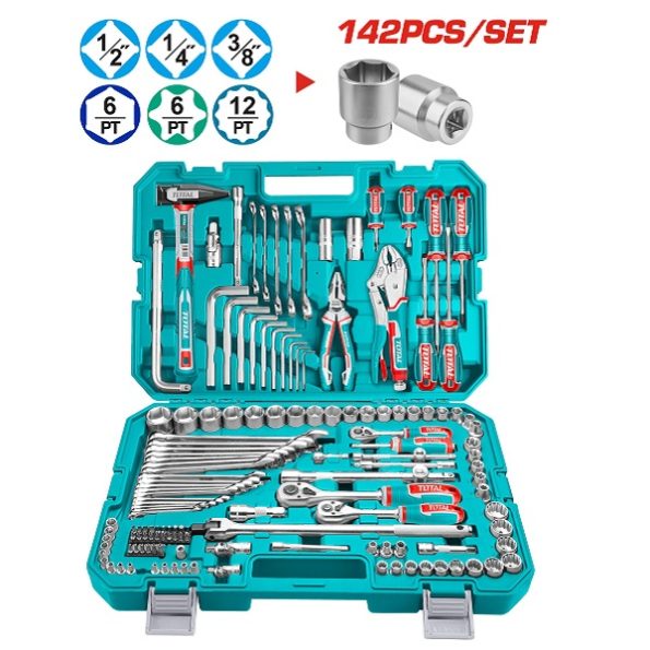 142pcs-combination-tools-set-with-sockets-ratchets-spanners-pliers-hammer-screwdrivers-screwdriver-bits-total-thkthp21426_01