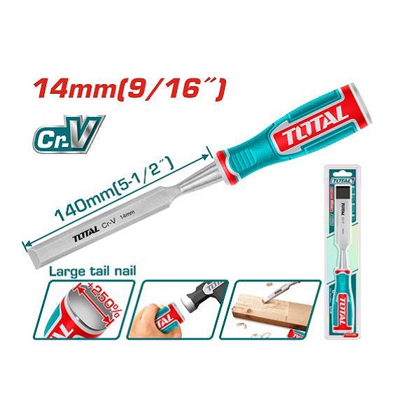 14x140mm Wood Chisel - TOTAL THT41146