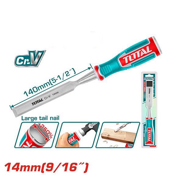 14x140mm Wood Chisel - TOTAL THT41146