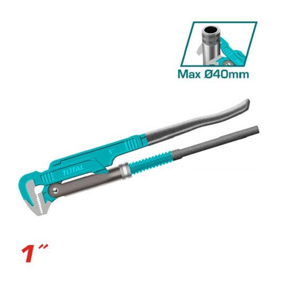 1inch 90° Heavy Duty Swedish Pipe Wrench - TOTAL THT172011