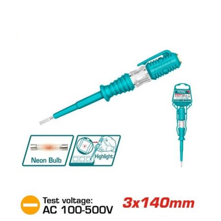 3x140mm 100-500V Test pencil - TOTAL THT291408