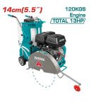 5.5inch (14cm) Gasoline Floor Saw - TOTAL TP1016-2