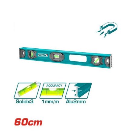 60cm Spirit Level With Magnet - TOTAL TMT26026