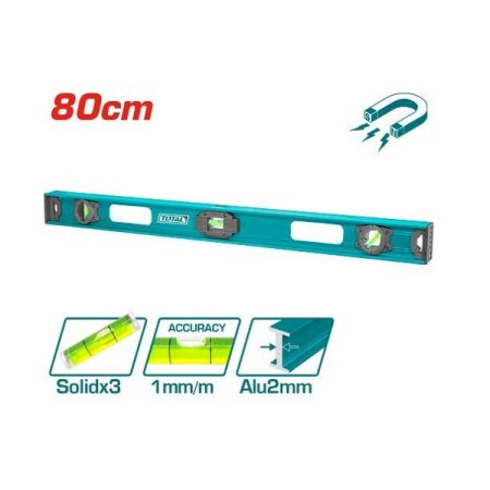 80cm Spirit Level With Magnet - TOTAL TMT28026