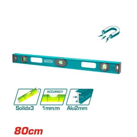 80cm Spirit Level With Magnet - TOTAL TMT28026