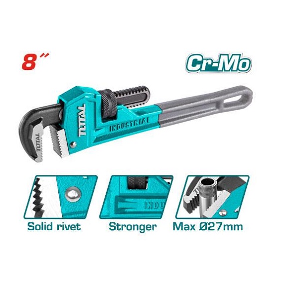 8inch Pipe Wrench – 200mm – TOTAL THT170806