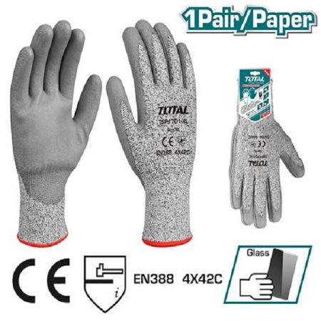 Cut-resistant Gloves - TOTAL TSP1701-XL