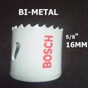 16mm Holesaw for Standard Adapters – Bosch 2608580397 HSS BI-METAL Hole saw - 2 608 580 397