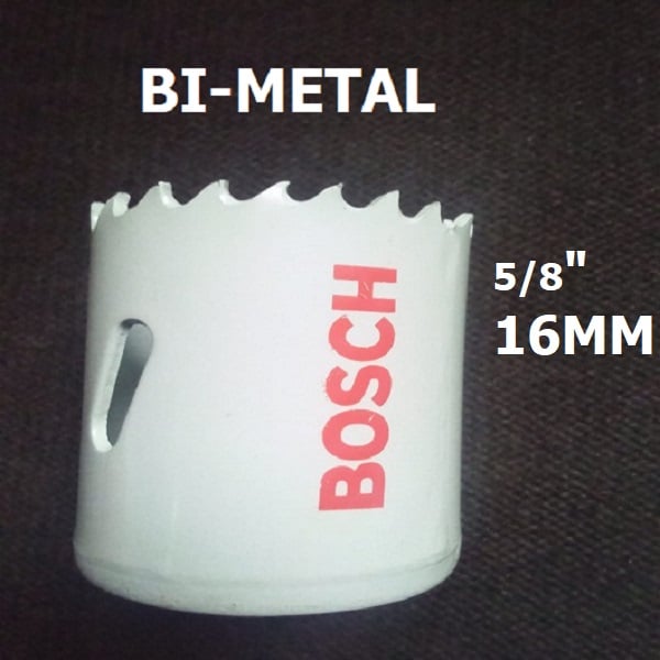 16mm Holesaw for Standard Adapters – Bosch 2608580397 HSS BI-METAL Hole saw - 2 608 580 397