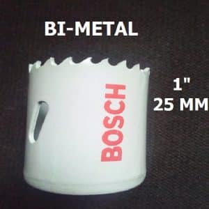 25mm Holesaw for Standard Adapters – Bosch 2608580404 HSS BI-METAL Hole saw - 2 608 580 404