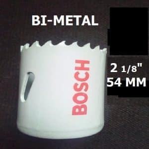 54mm Holesaw for Standard Adapters – Bosch 2608580421 HSS BI-METAL Hole saw - 2 608 580 421