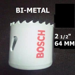 64mm Holesaw for Standard Adapters – Bosch 2608580426 HSS BI-METAL Hole saw - 2 608 580 426